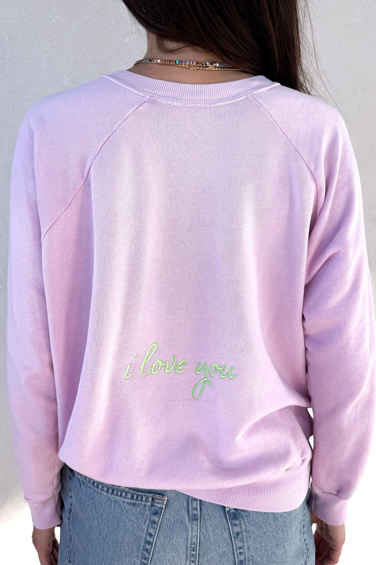 Tourist ILY "Flamingo" Sweatshirt - Pink S
