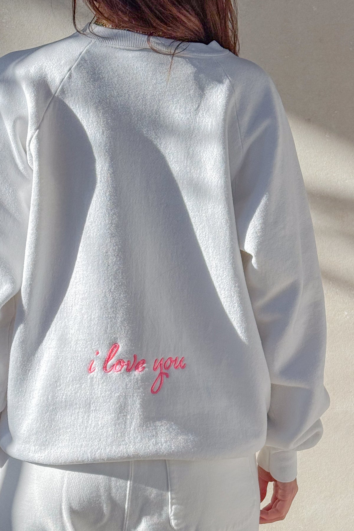 Tourist ILY "Bahamas" Sweatshirt - White S/M