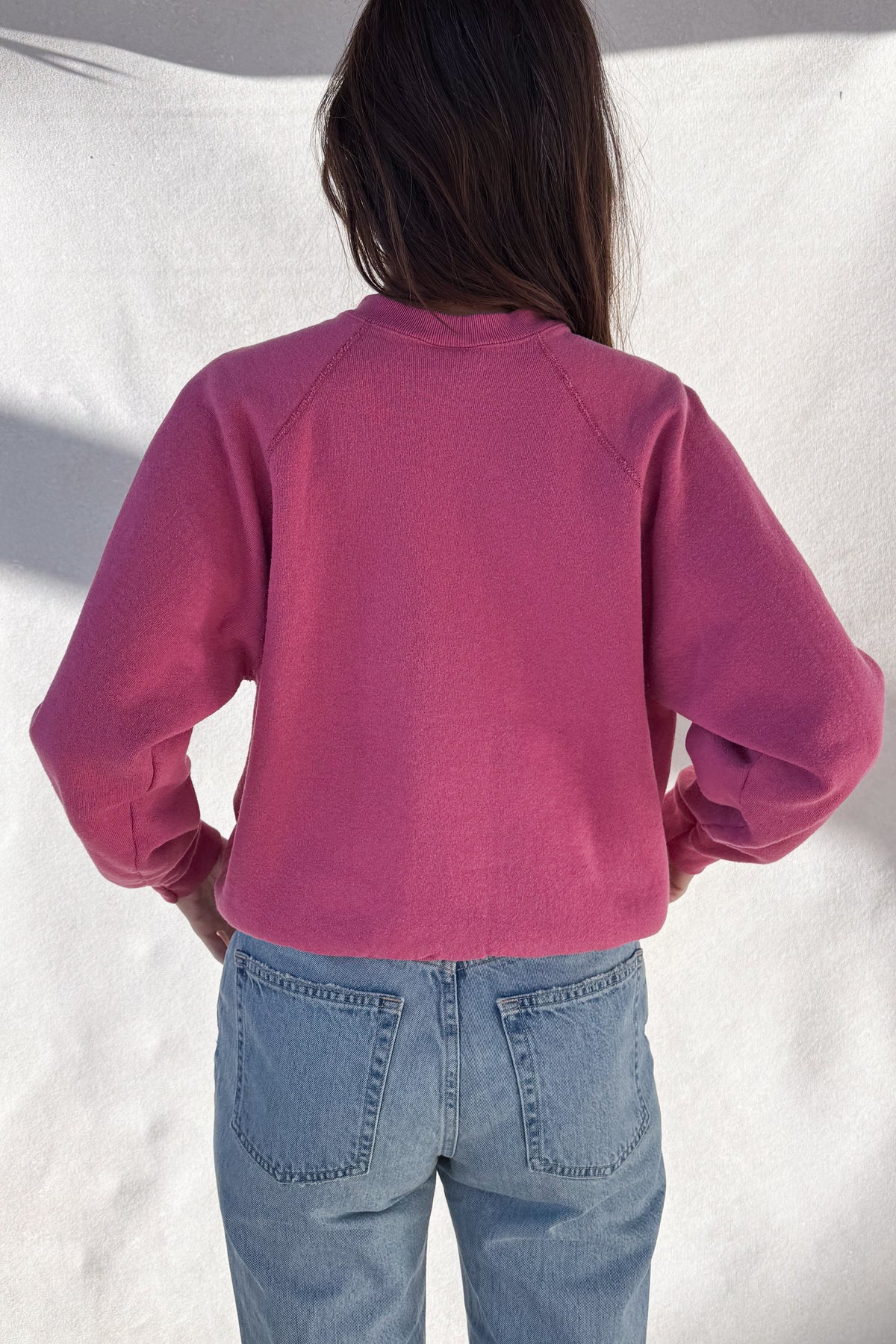 Tourist What If "Maine" Sweatshirt - Raspberry S
