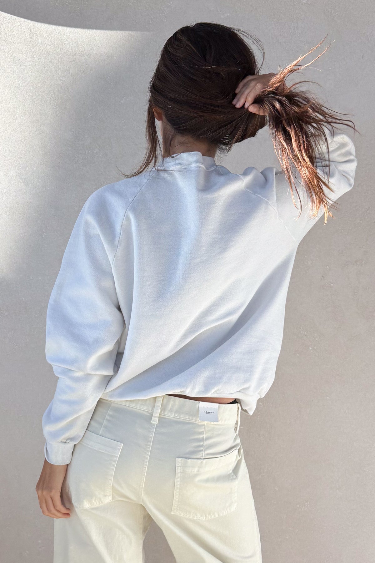 Tourist What If "Maine" Sweatshirt - White S/M