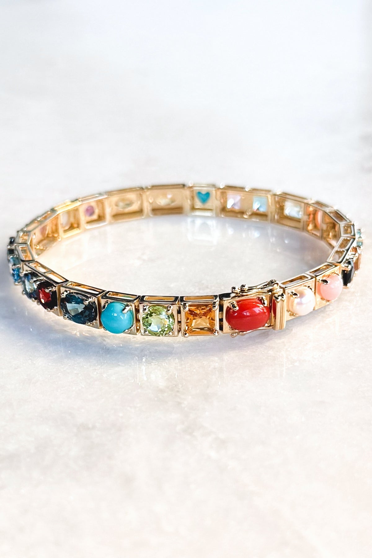 Leggo Gemstone Bracelet
