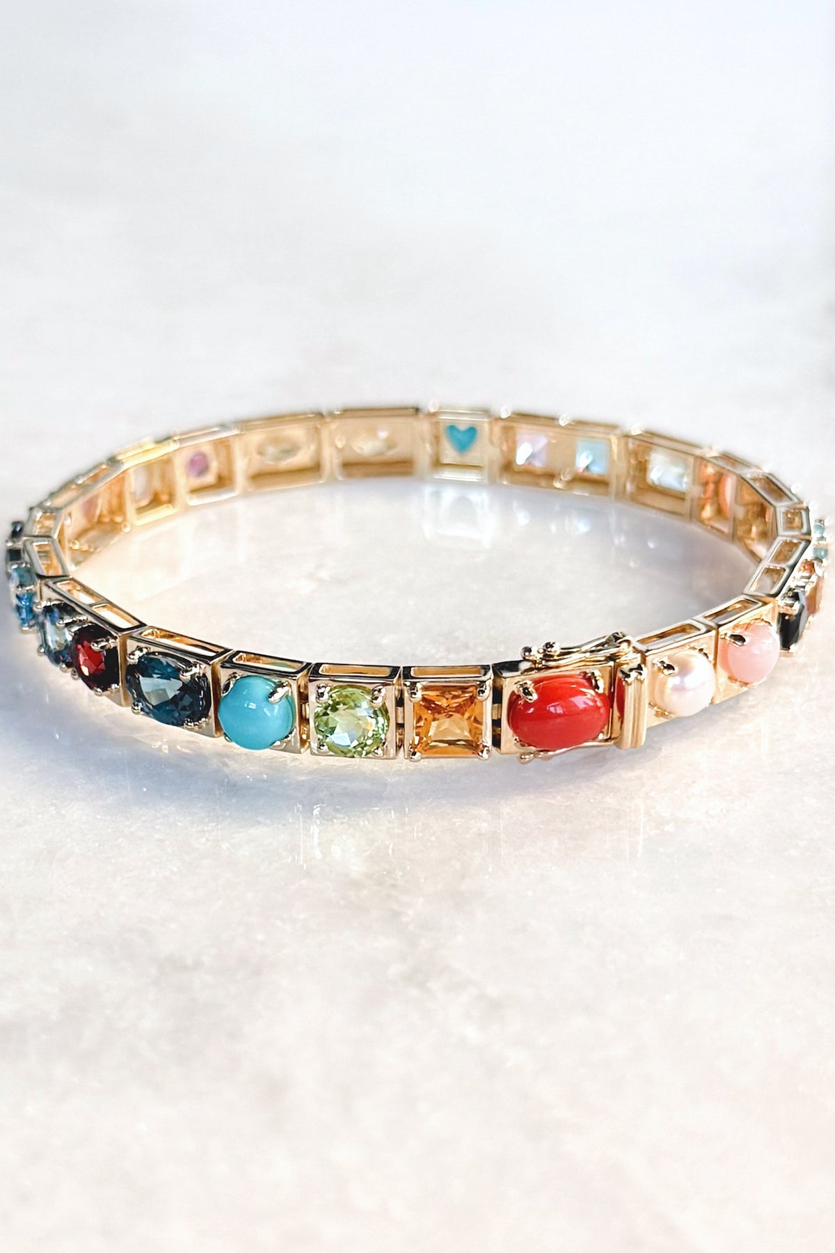 Leggo Gemstone Bracelet
