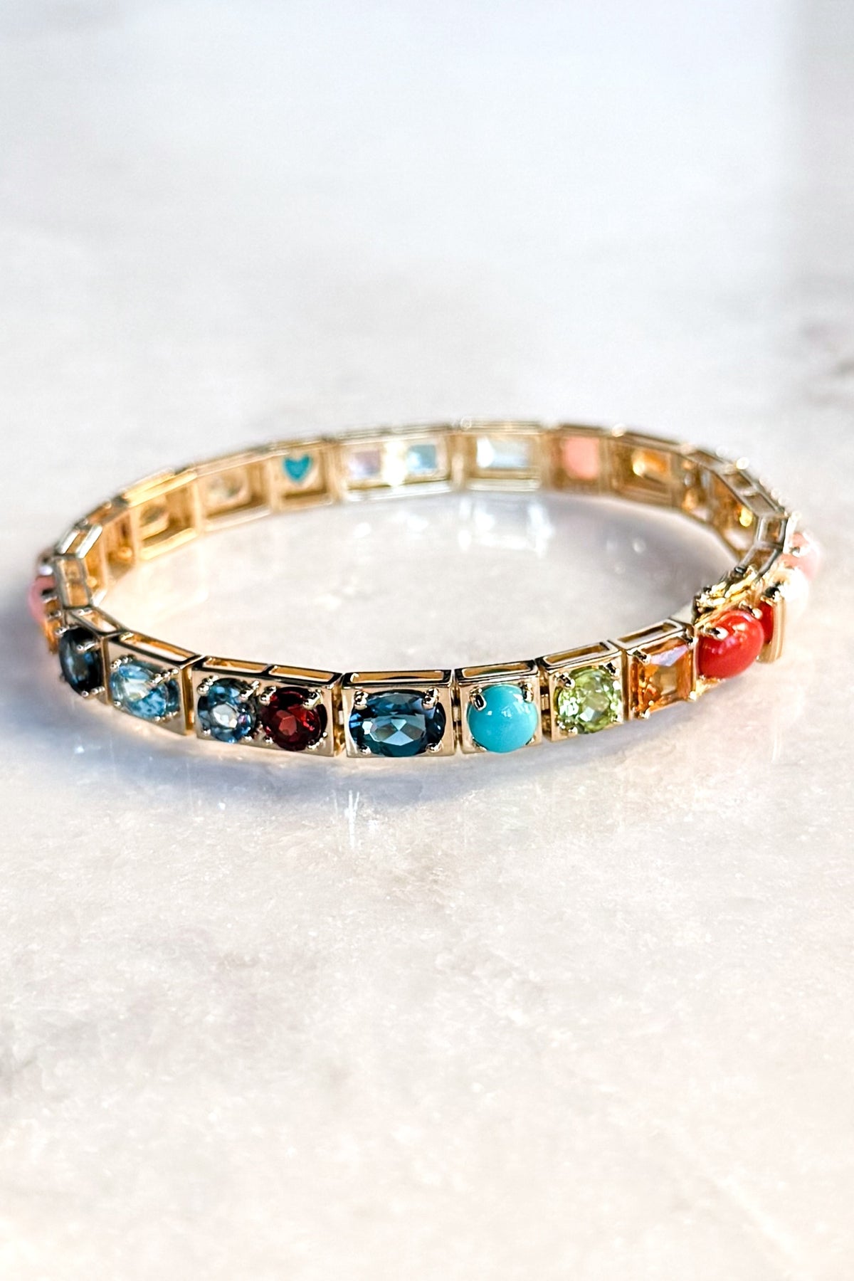Leggo Gemstone Bracelet