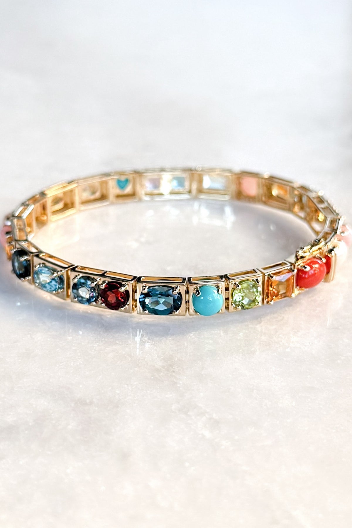 Leggo Gemstone Bracelet