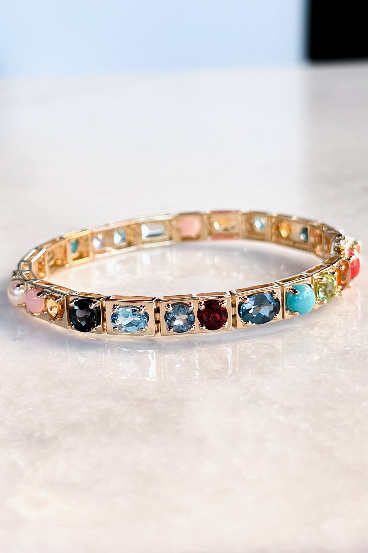 Leggo Gemstone Bracelet