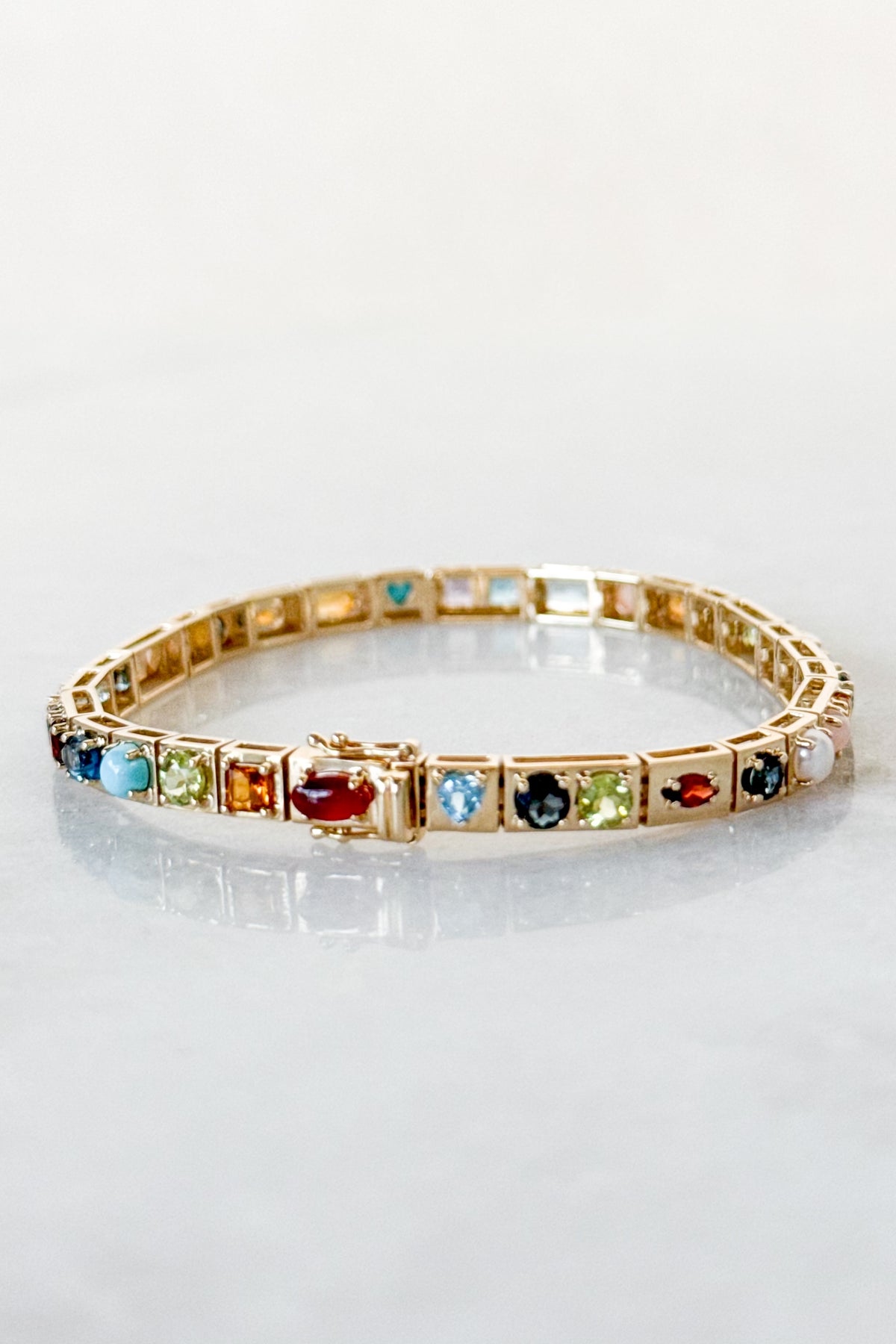 Mini Leggo Gemstone Bracelet