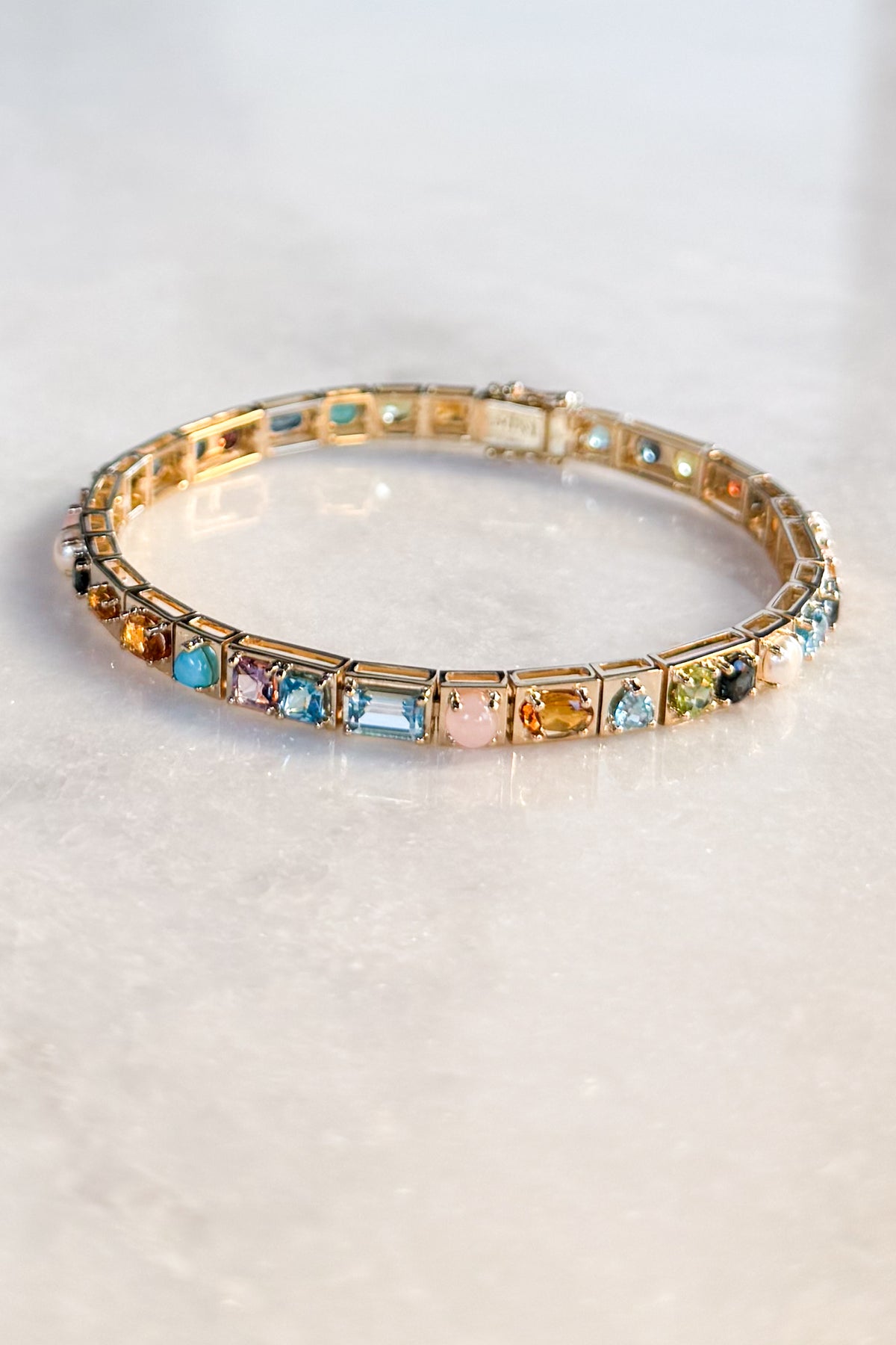 Mini Leggo Gemstone Bracelet