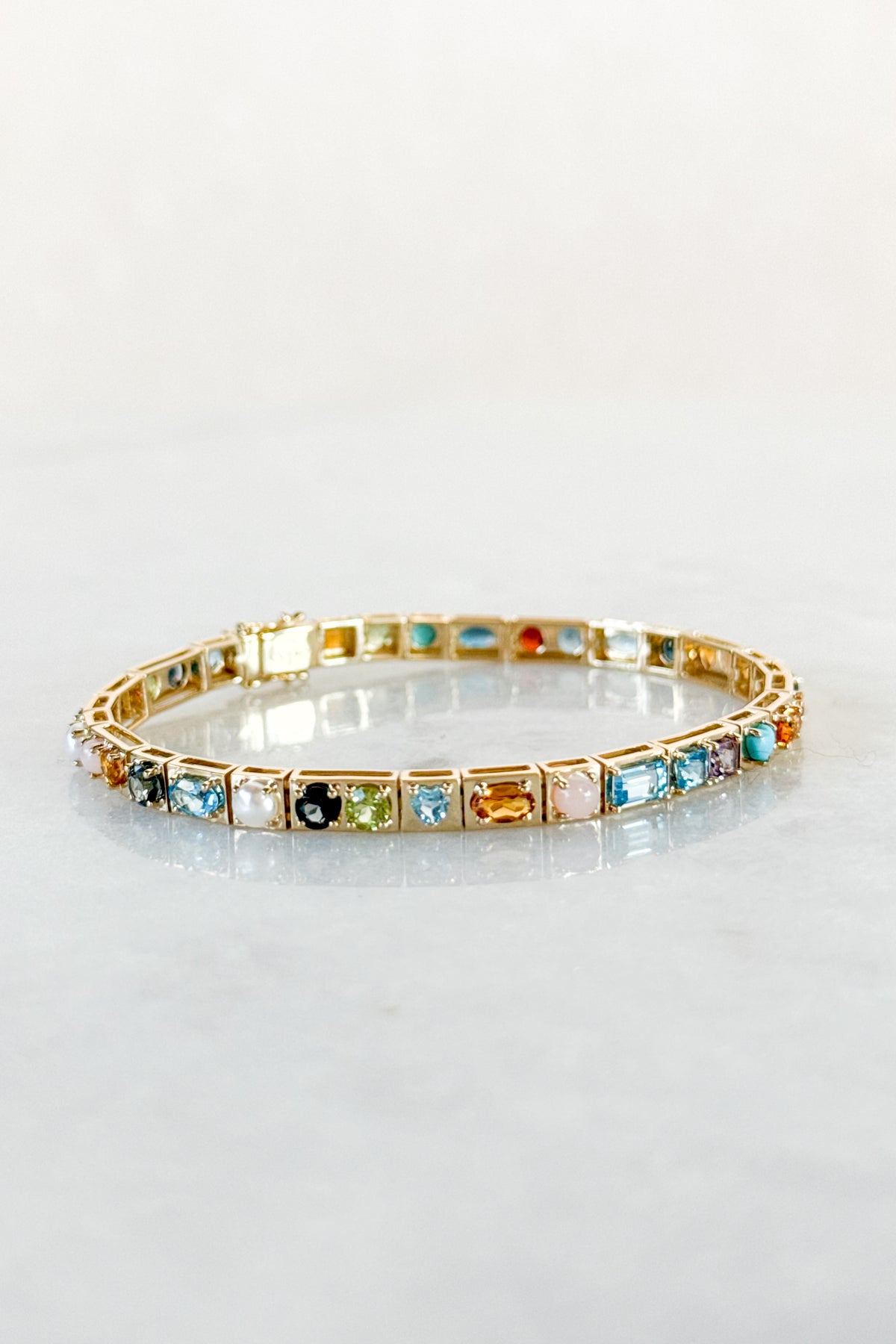Mini Leggo Gemstone Bracelet