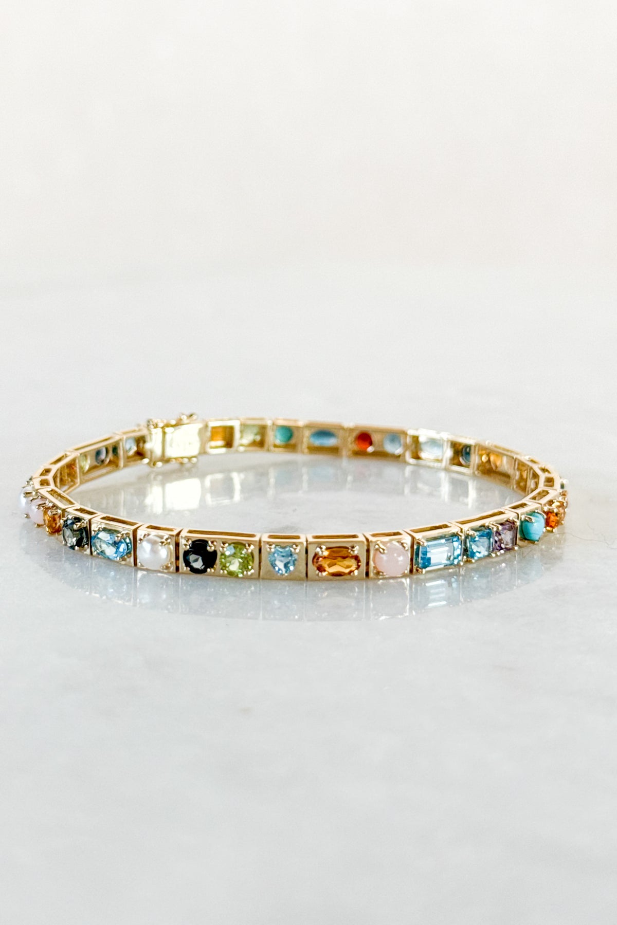 Mini Leggo Gemstone Bracelet