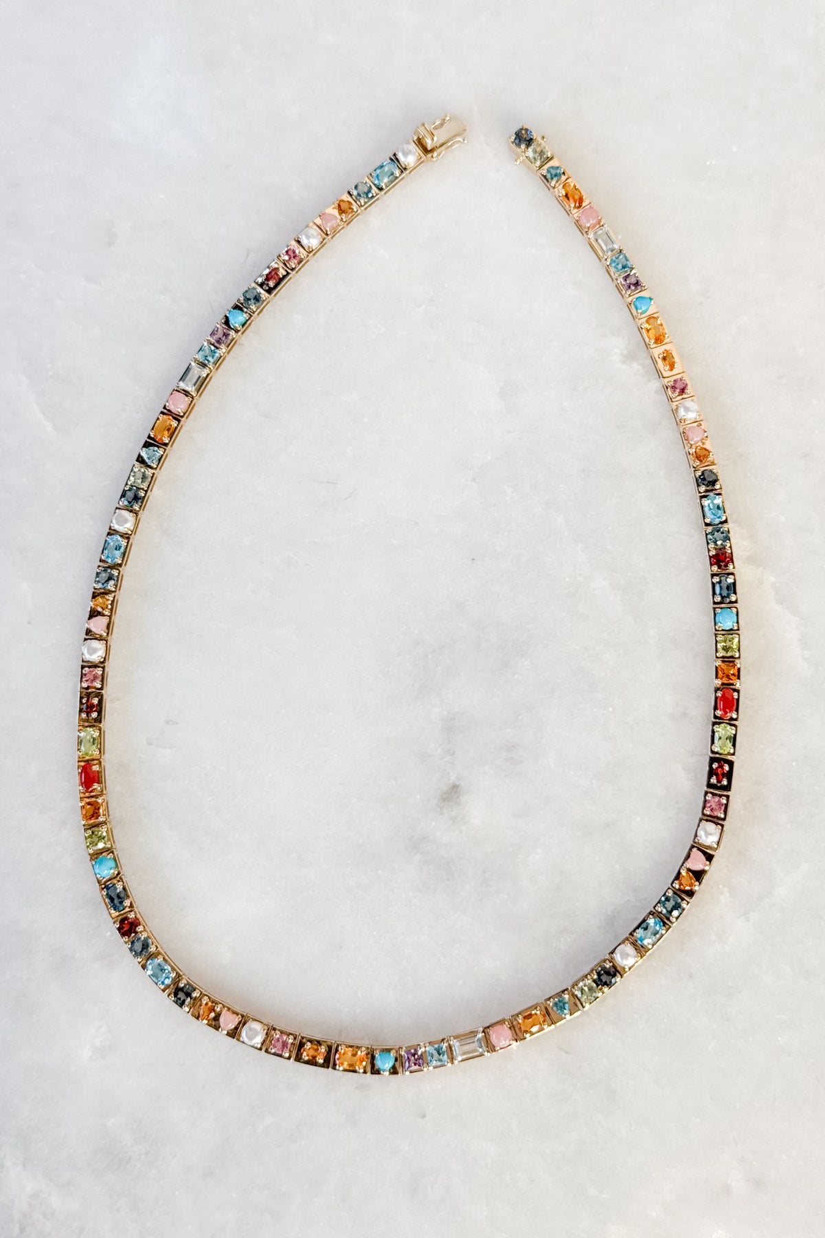Mini Leggo Gemstone Necklace