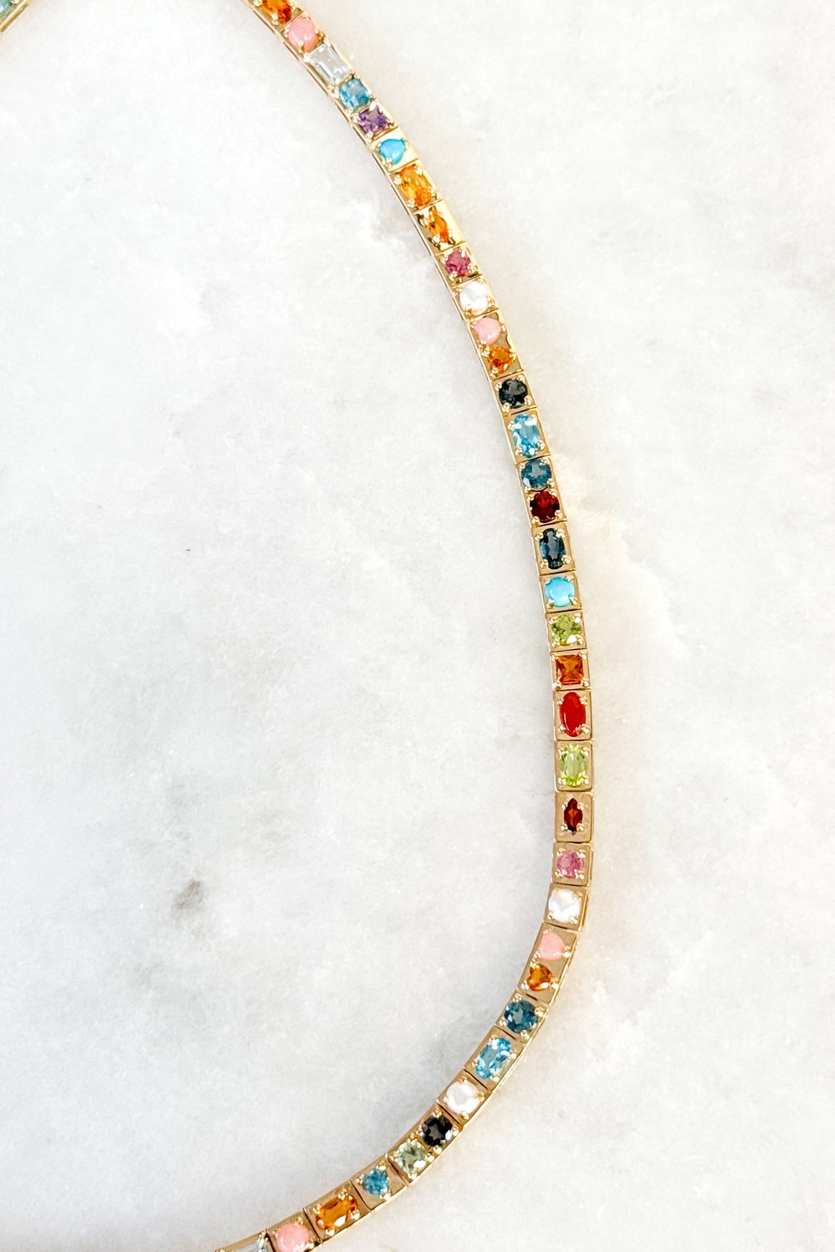 Mini Leggo Gemstone Necklace