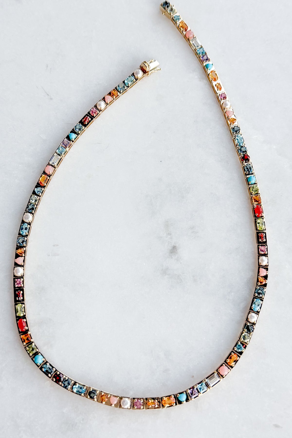 Mini Leggo Gemstone Necklace