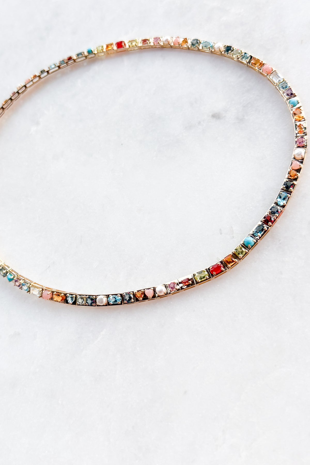 Mini Leggo Gemstone Necklace