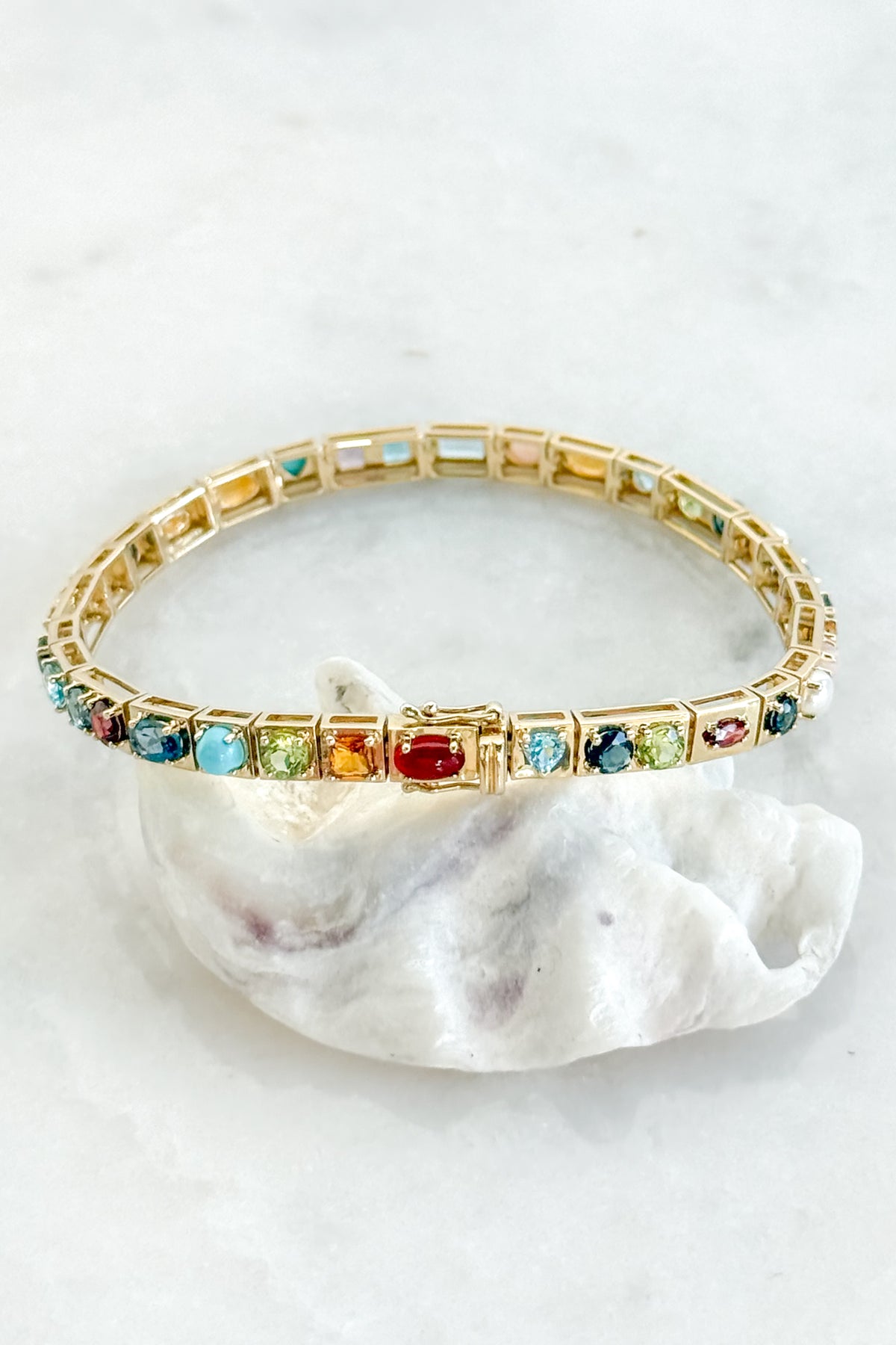 Mini Leggo Gemstone Bracelet