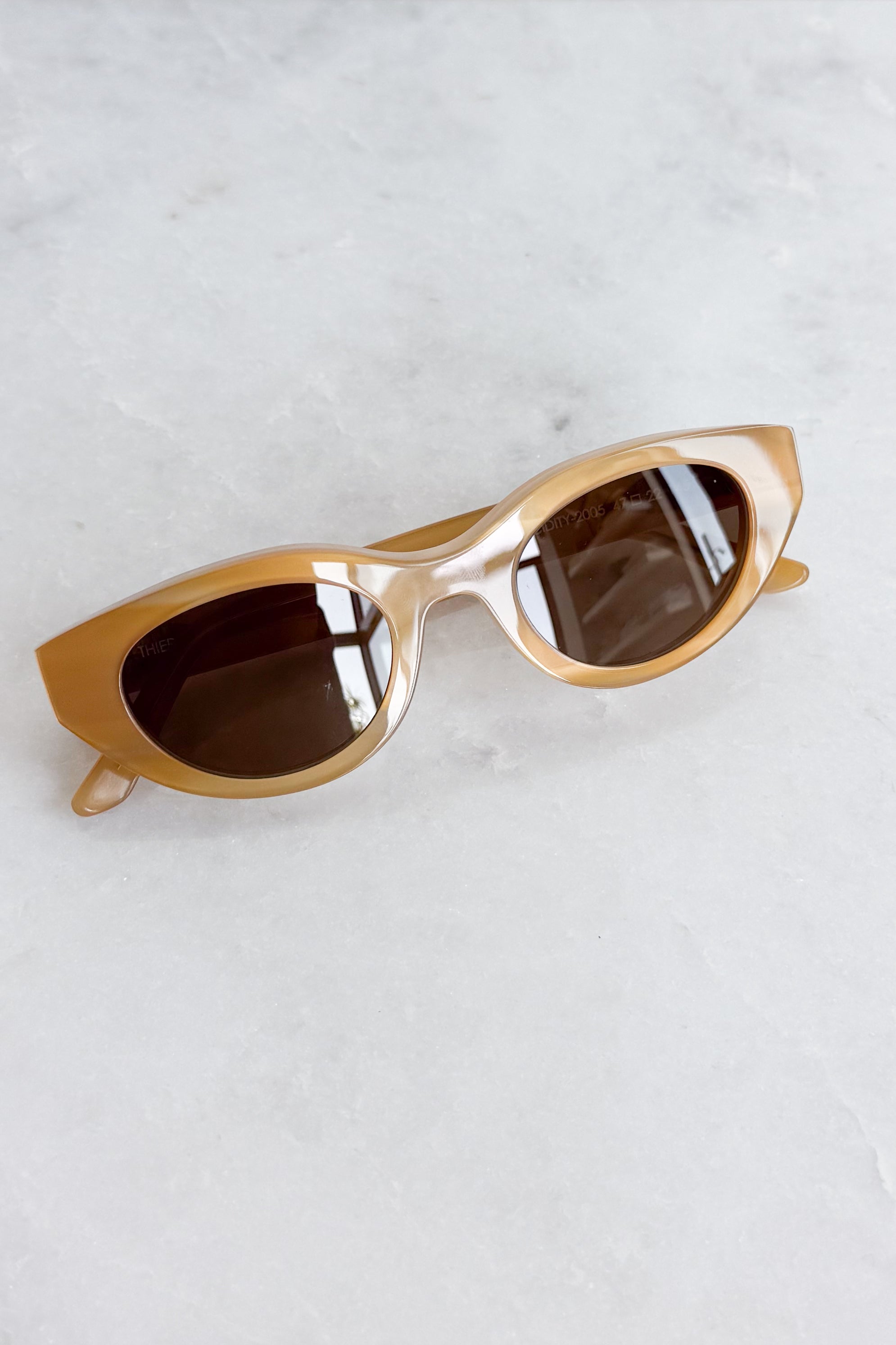 Acidity Yellow Horn Sunglasses