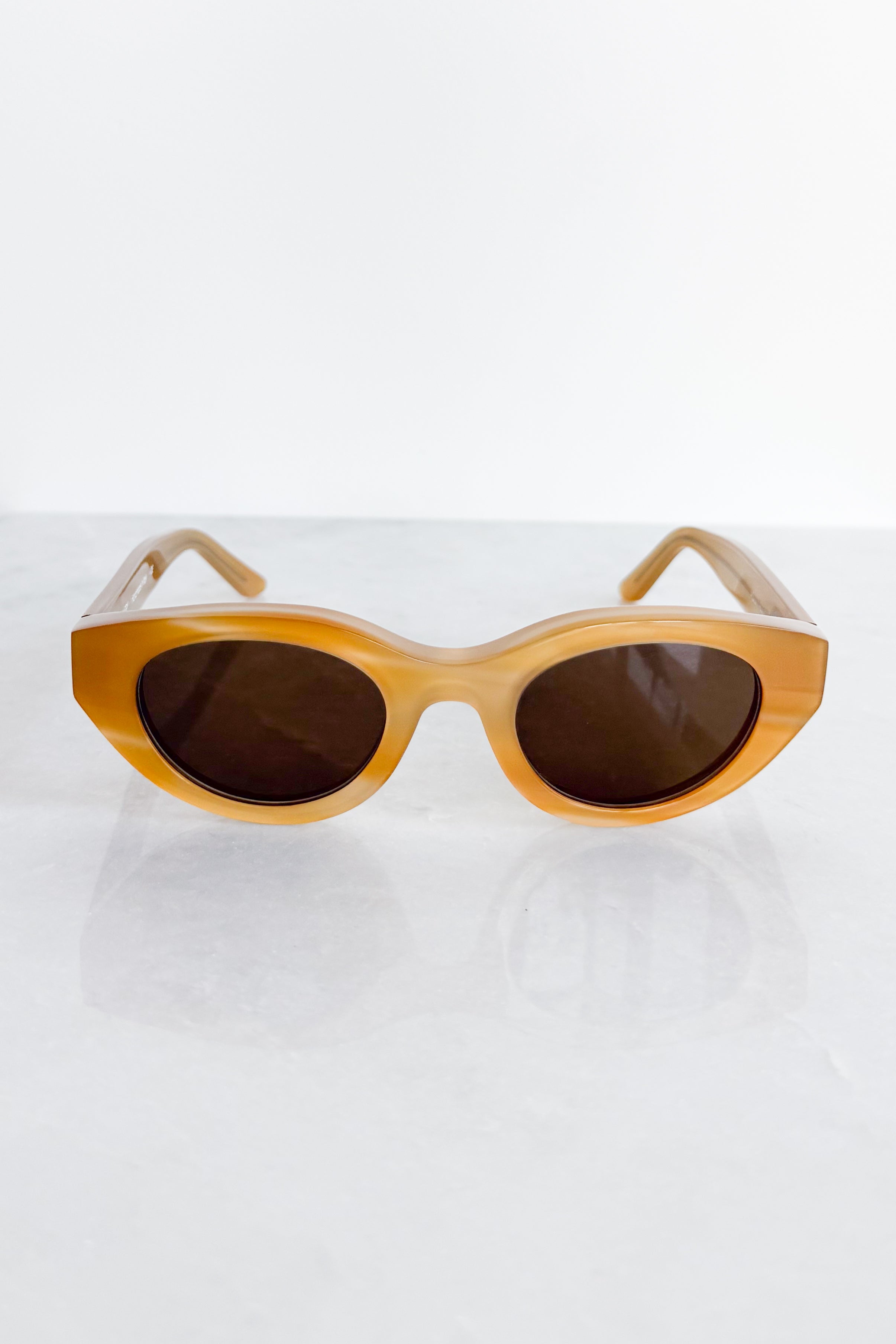 Acidity Yellow Horn Sunglasses