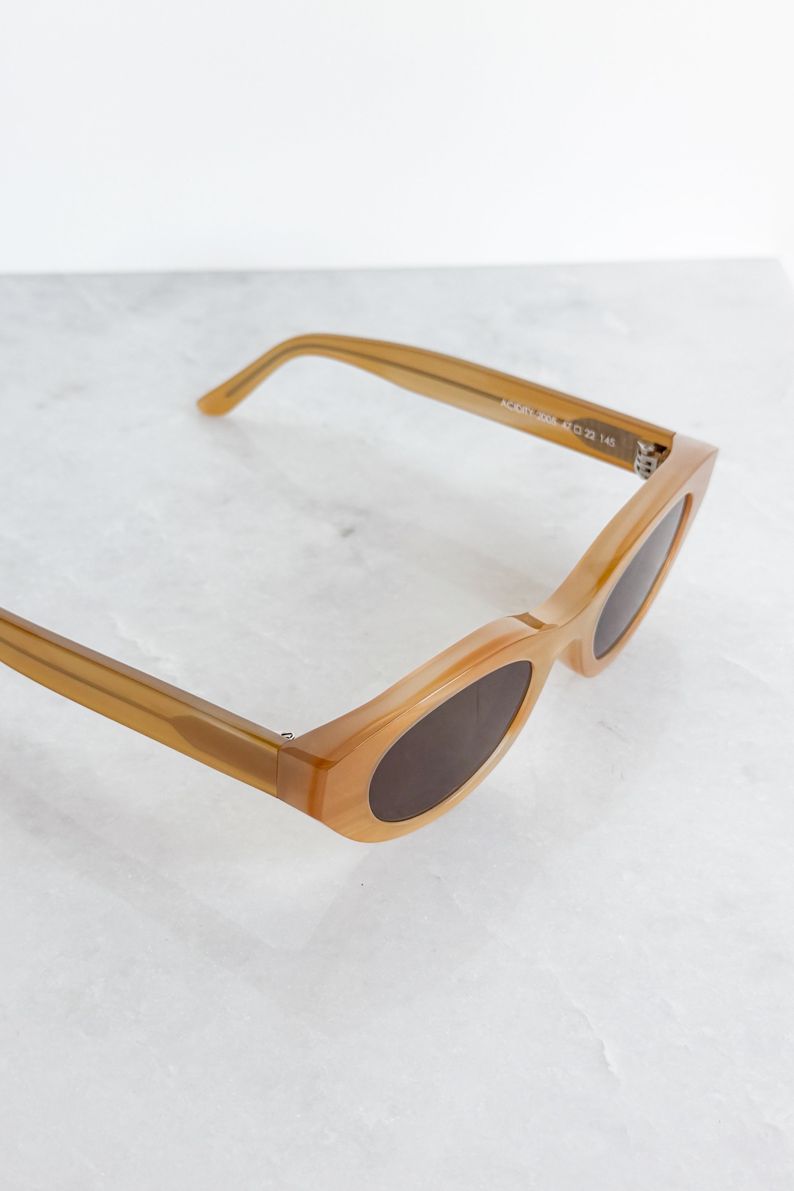 Acidity Yellow Horn Sunglasses