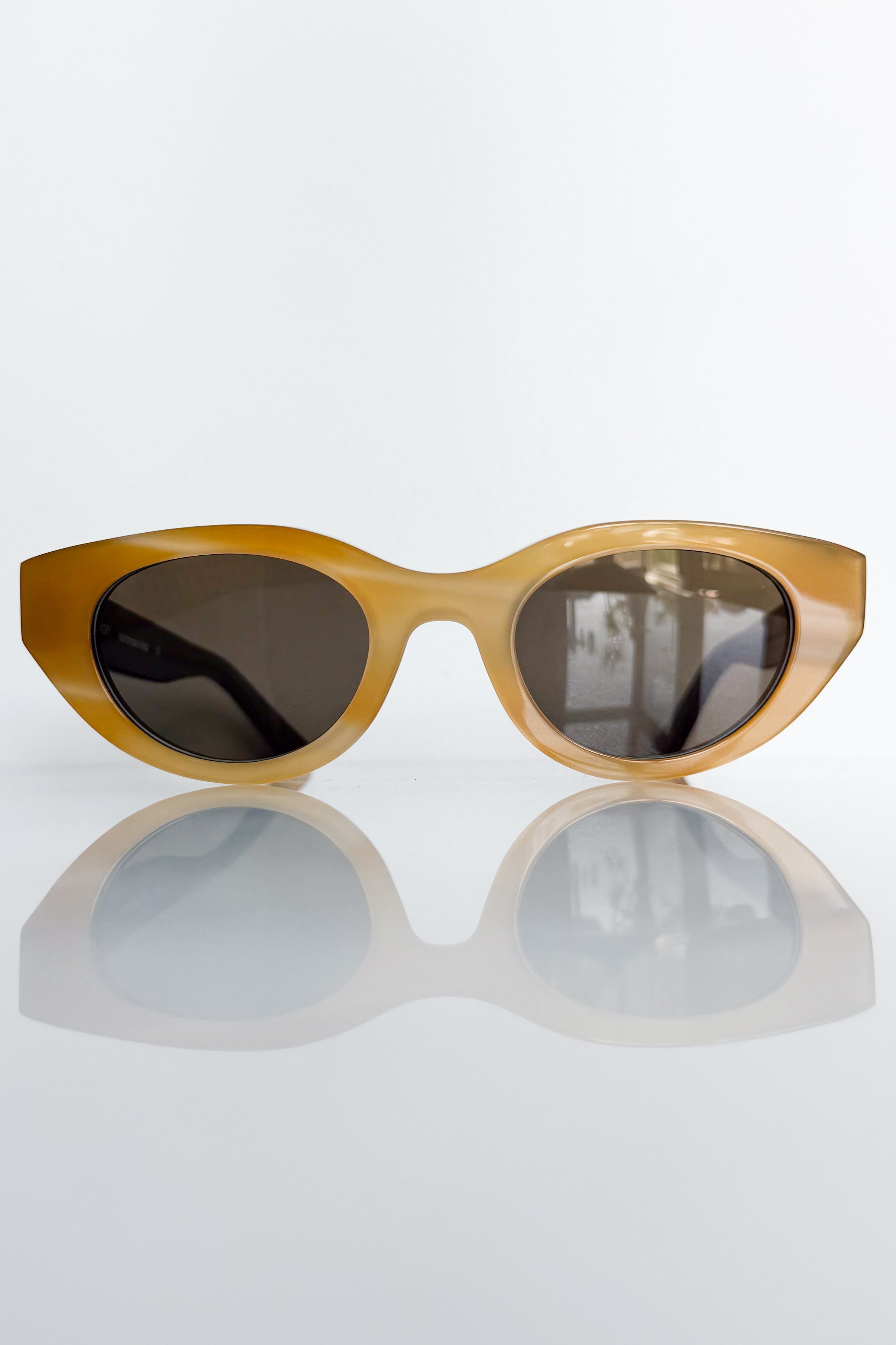 Acidity Yellow Horn Sunglasses