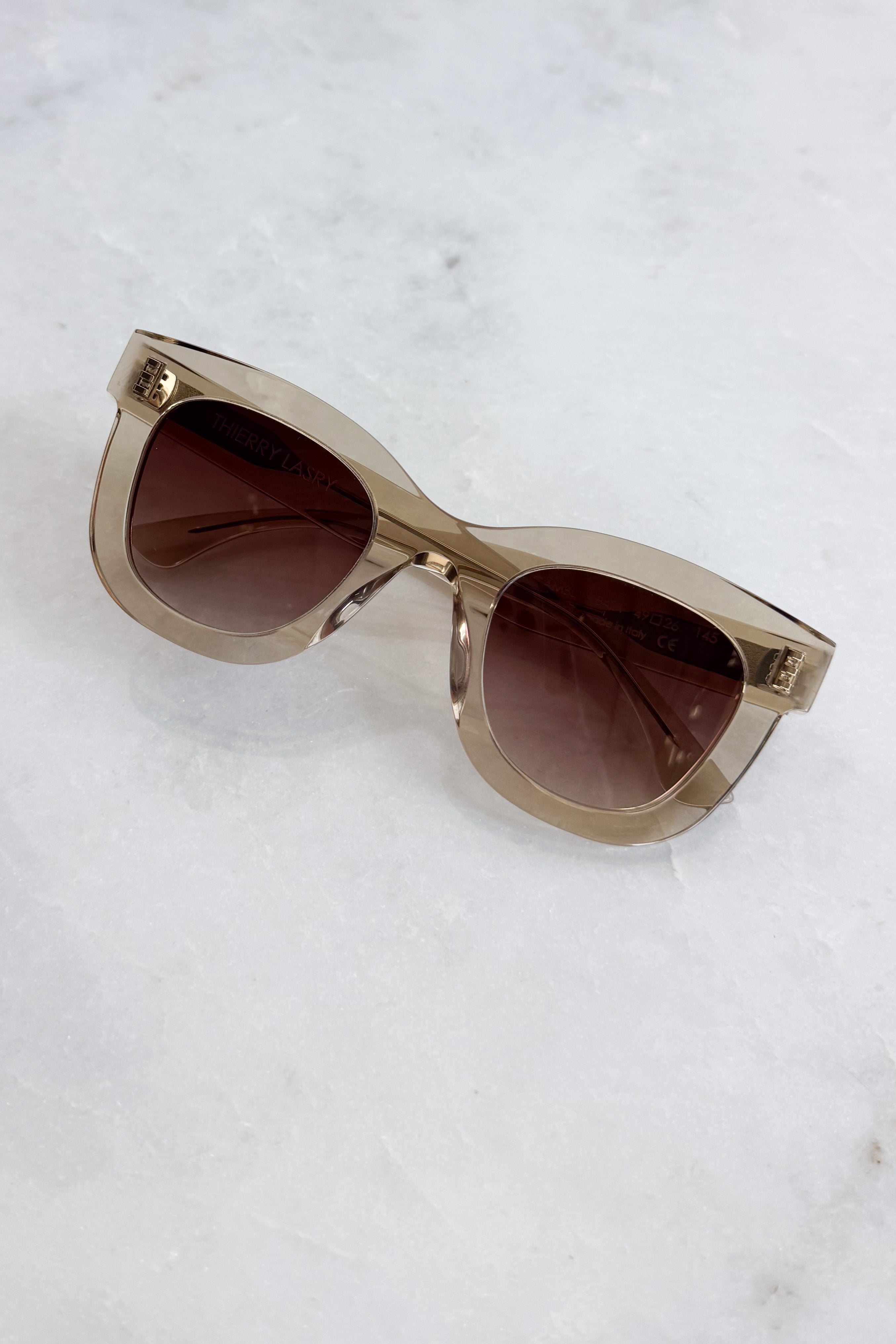 Gambly Champagne Sunglasses