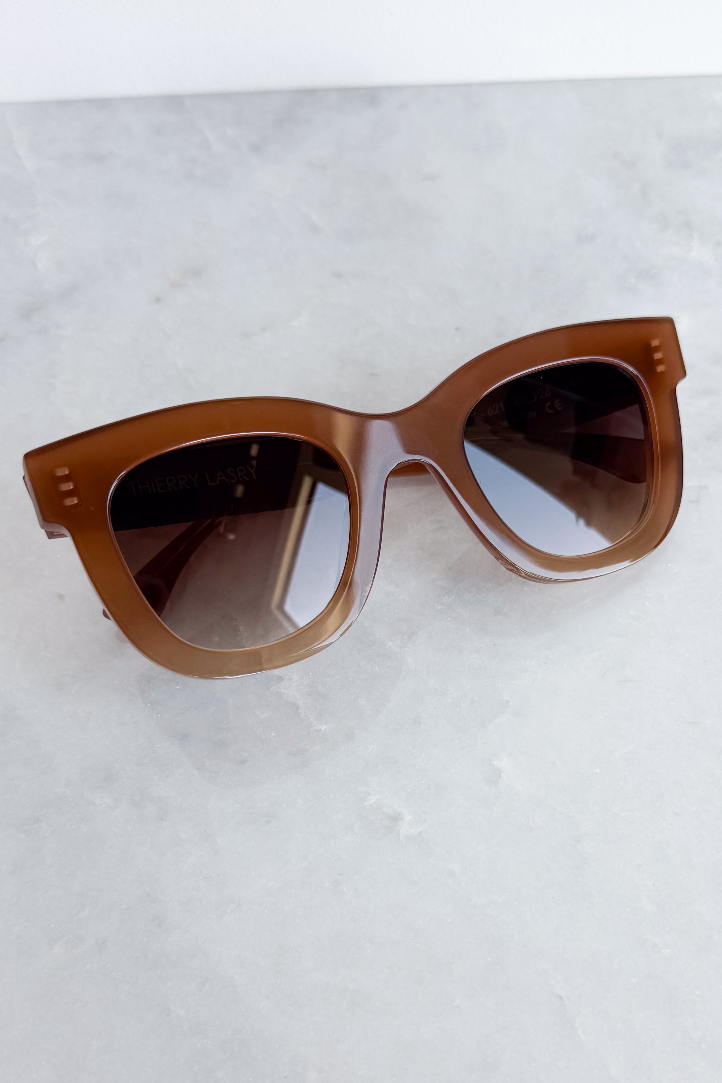 Gambly Golden Brown Sunglasses