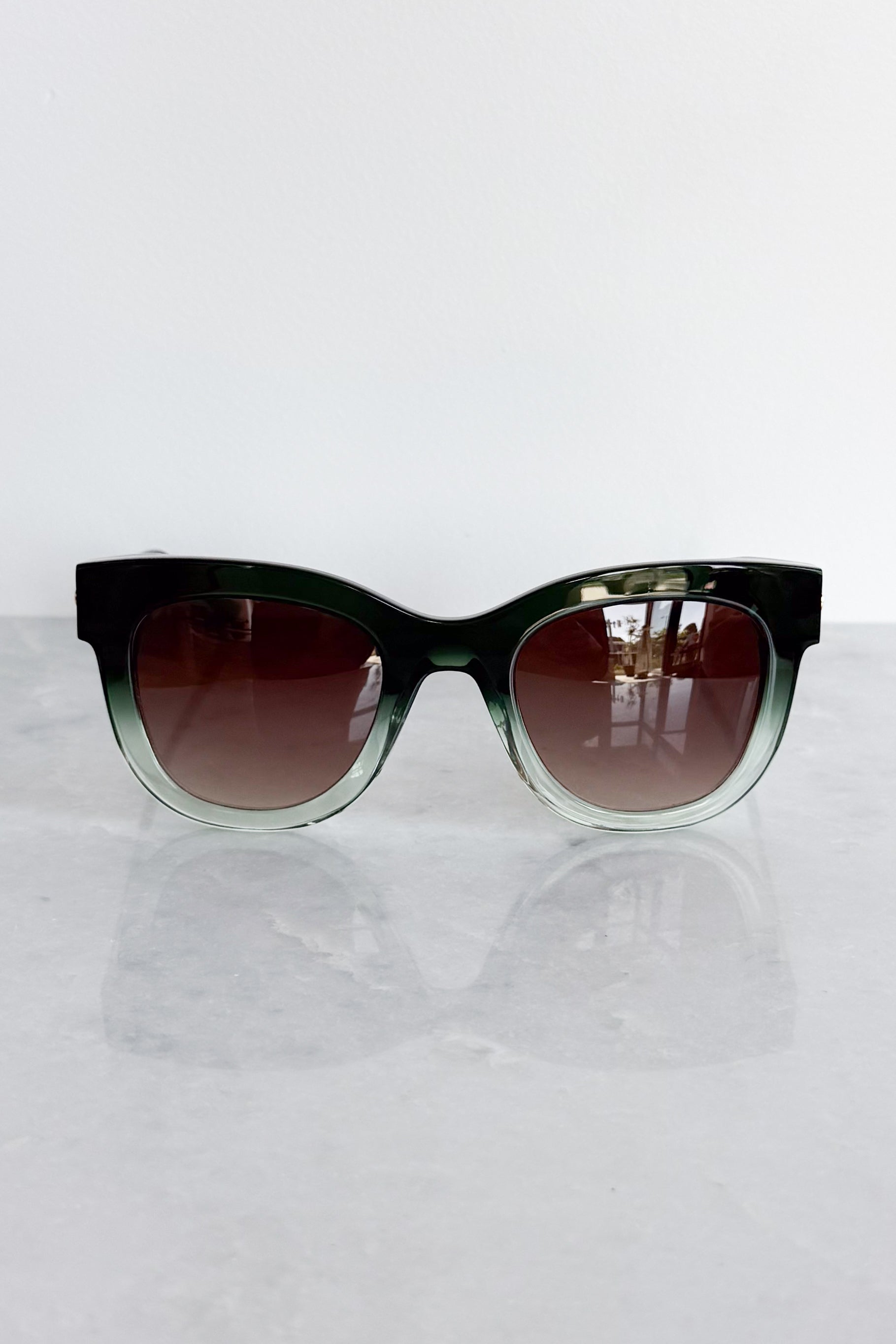 Sexxxy Gradient Green Sunglasses