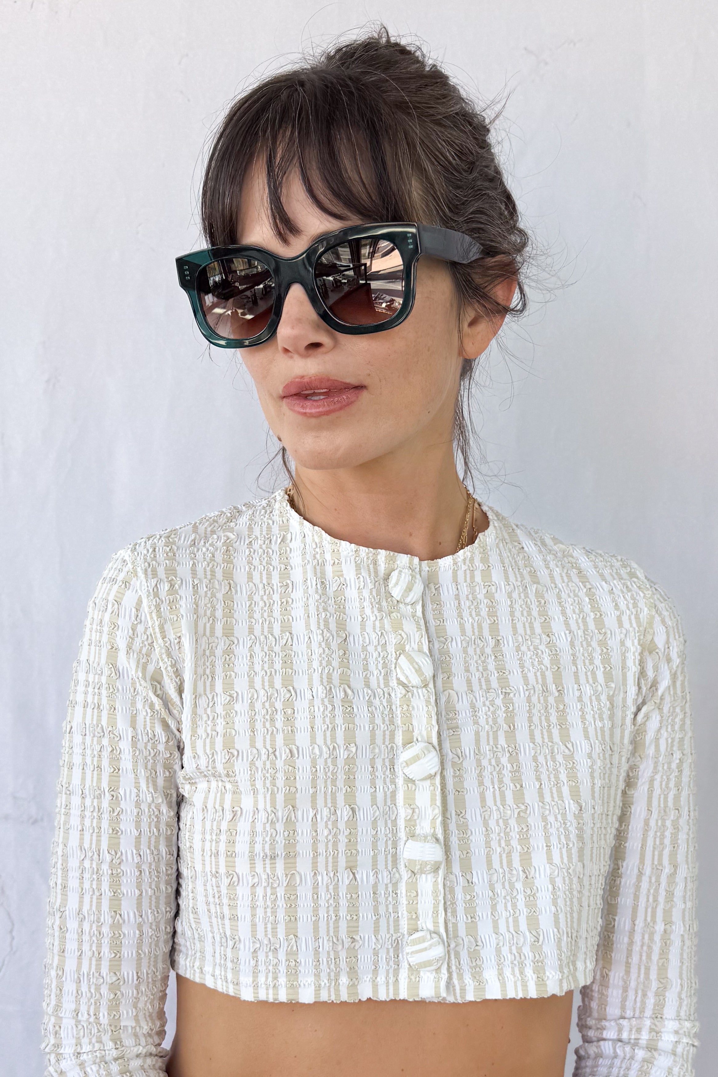 Unicorny Emerald Green Sunglasses