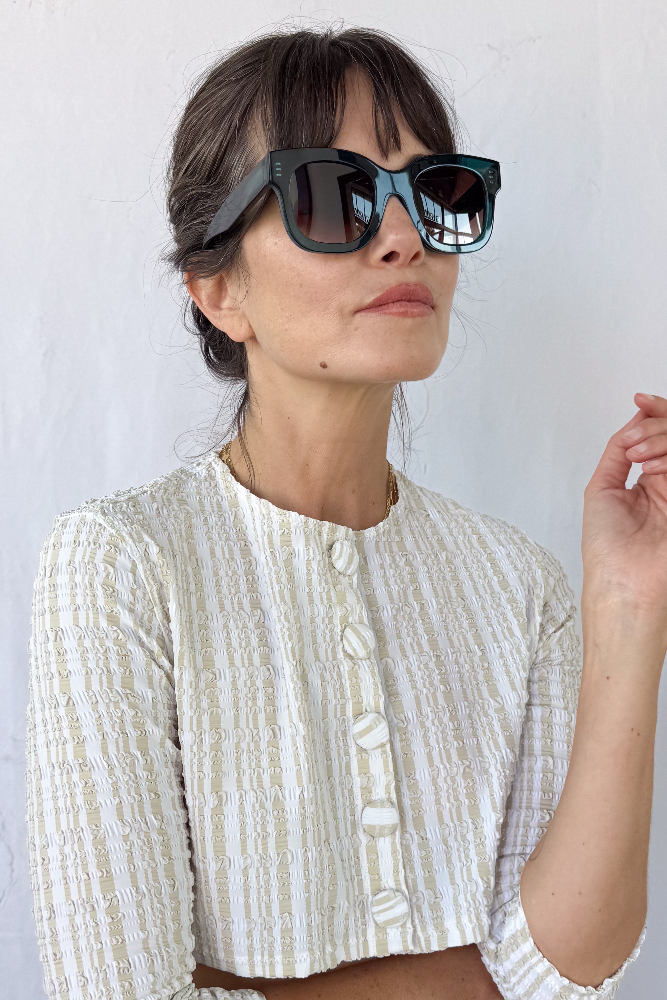 Unicorny Emerald Green Sunglasses