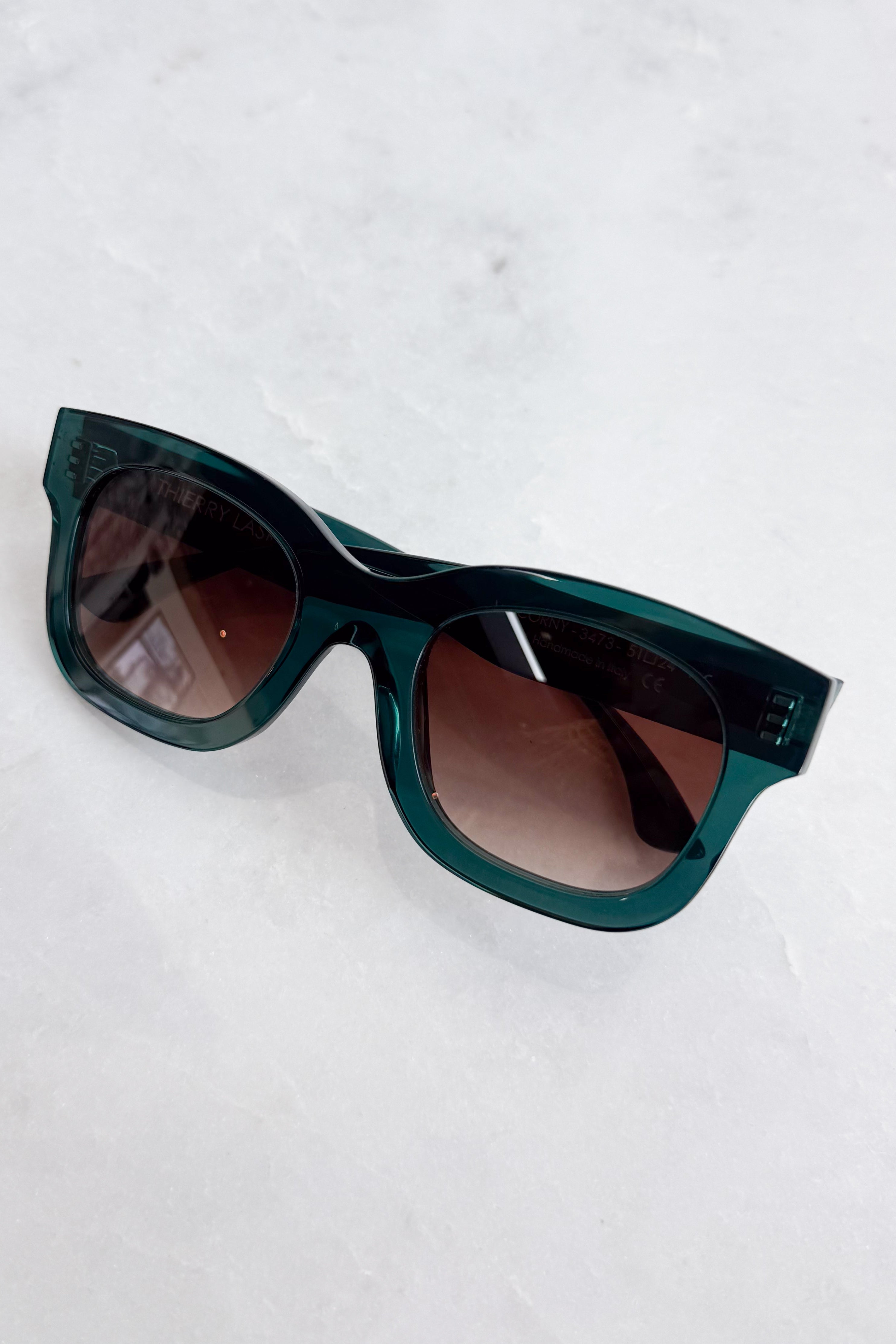 Unicorny Emerald Green Sunglasses