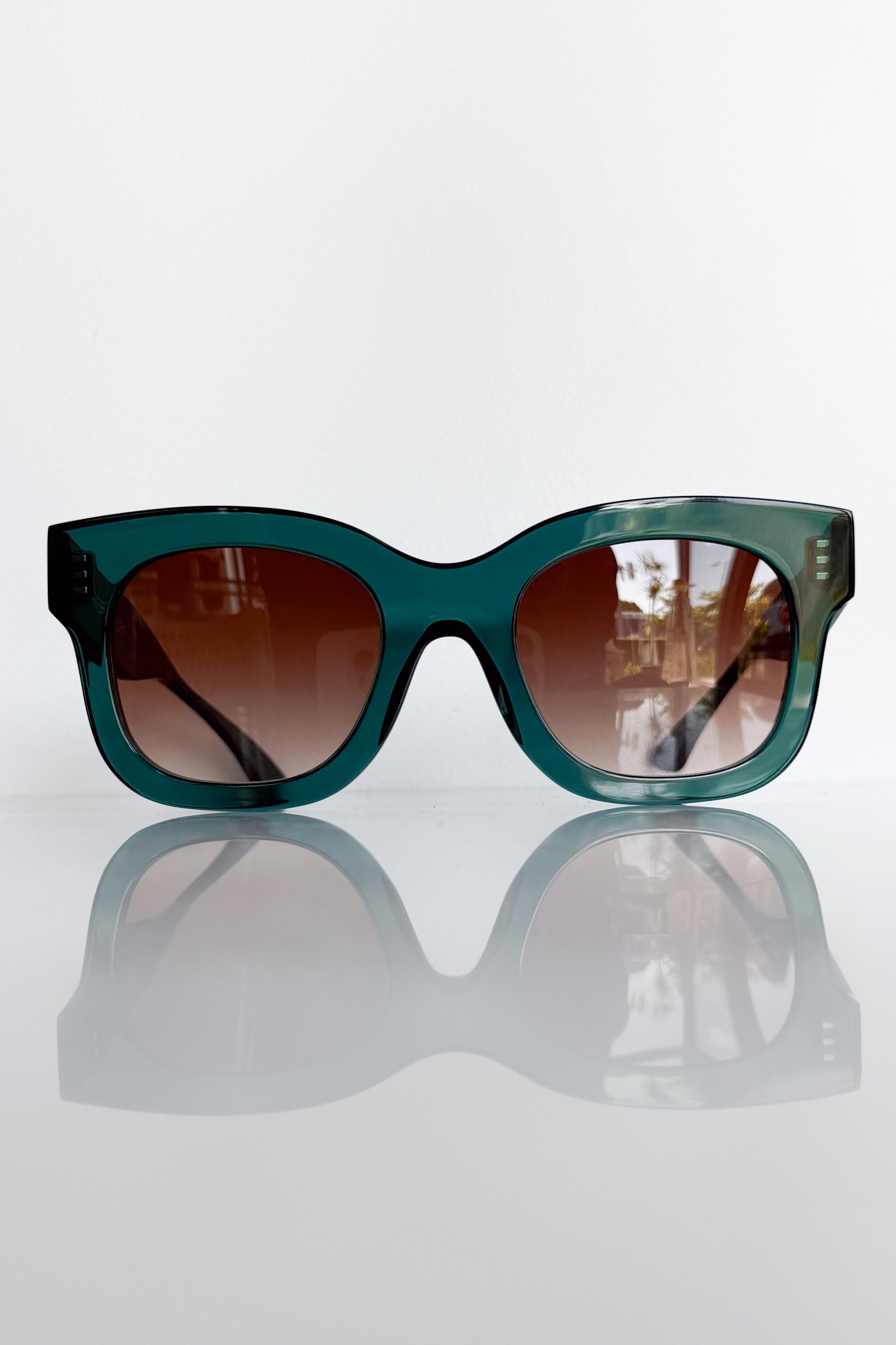 Unicorny Emerald Green Sunglasses