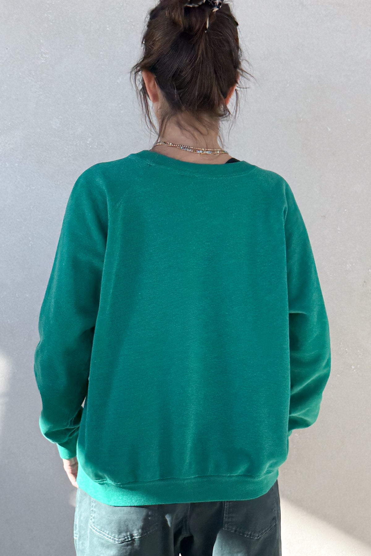 What If Sweatshirt - Emerald Green S/M
