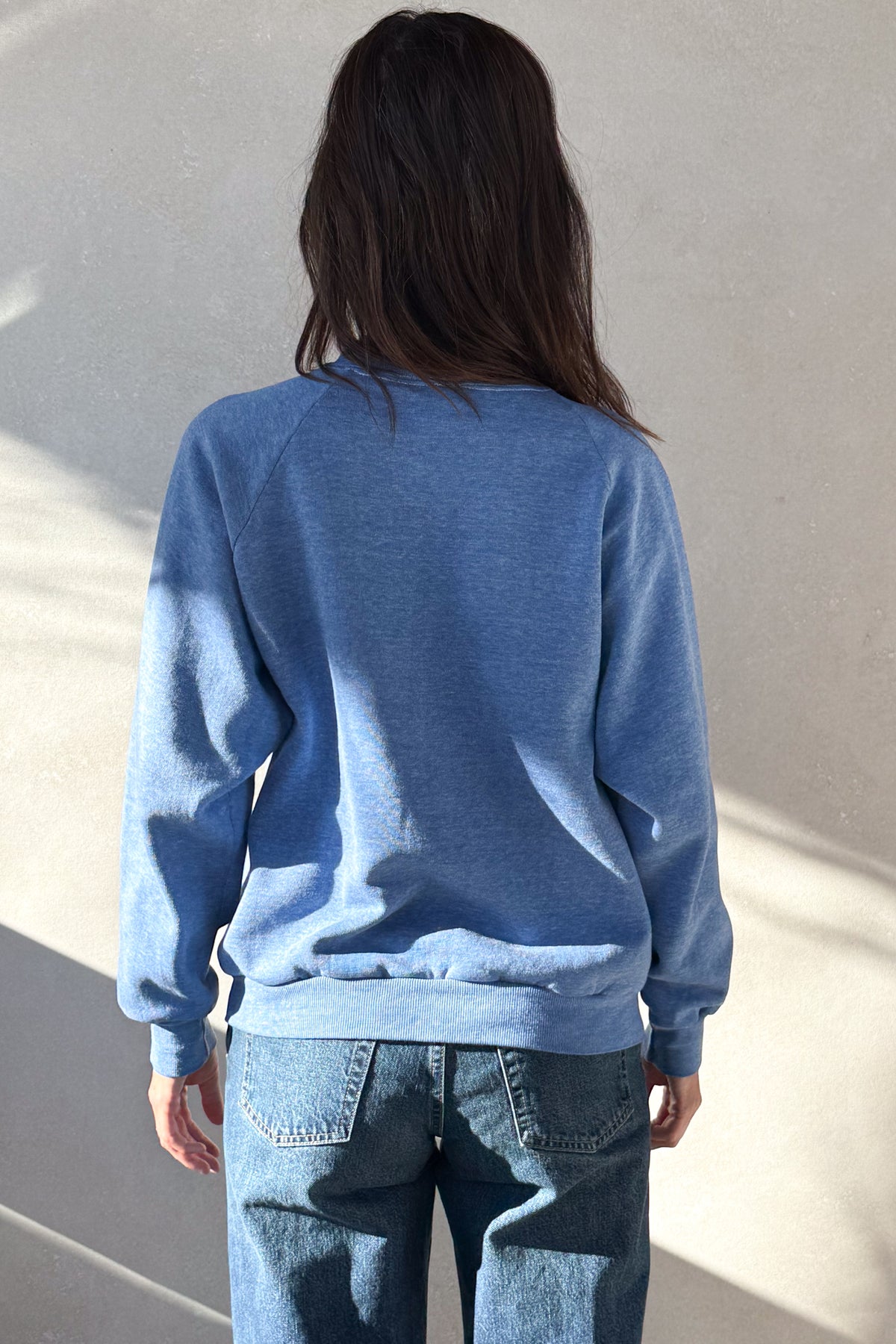 What If Sweatshirt - Heather Blue S
