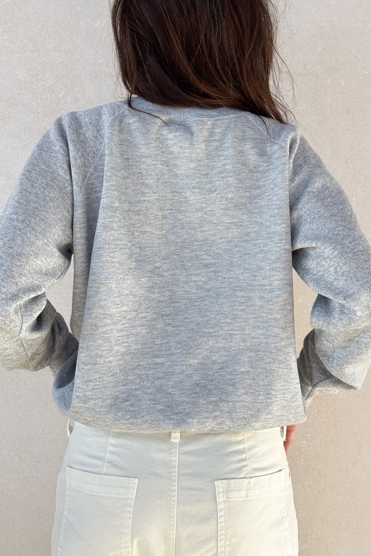 What If Sweatshirt - Heather Grey S