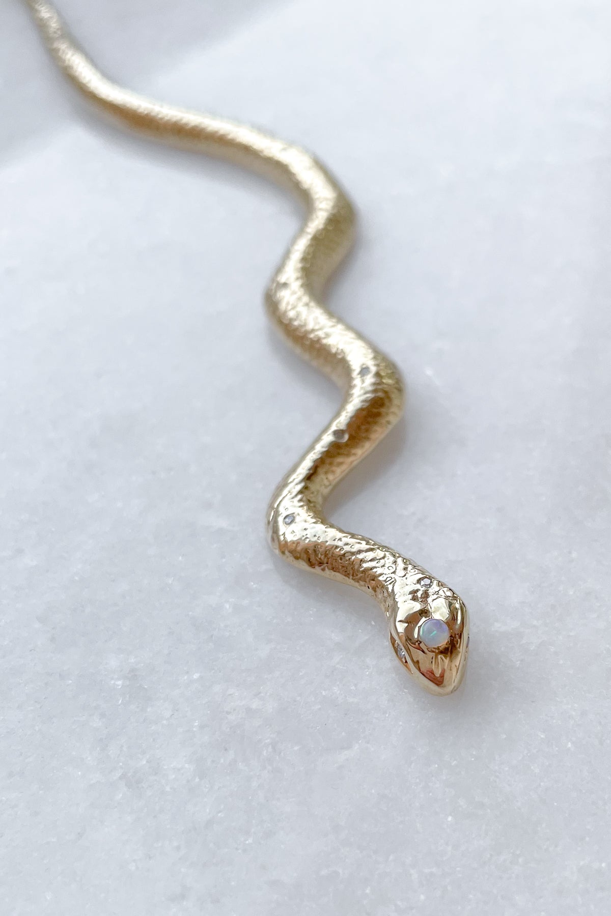 Serpent of Diamonds Hair Pin