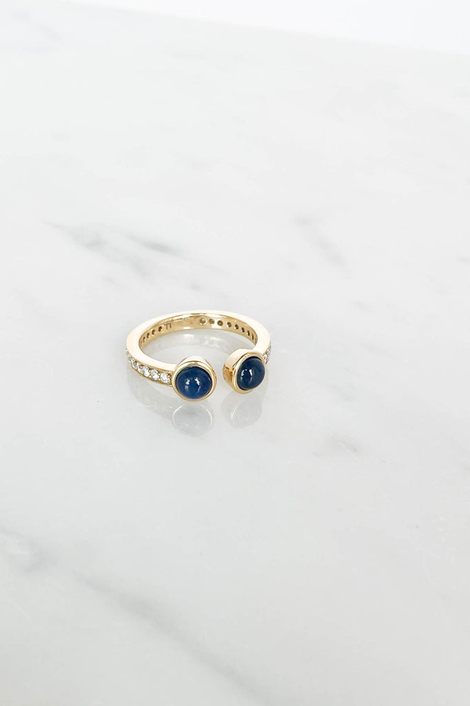 Sapphire Monroe Ring