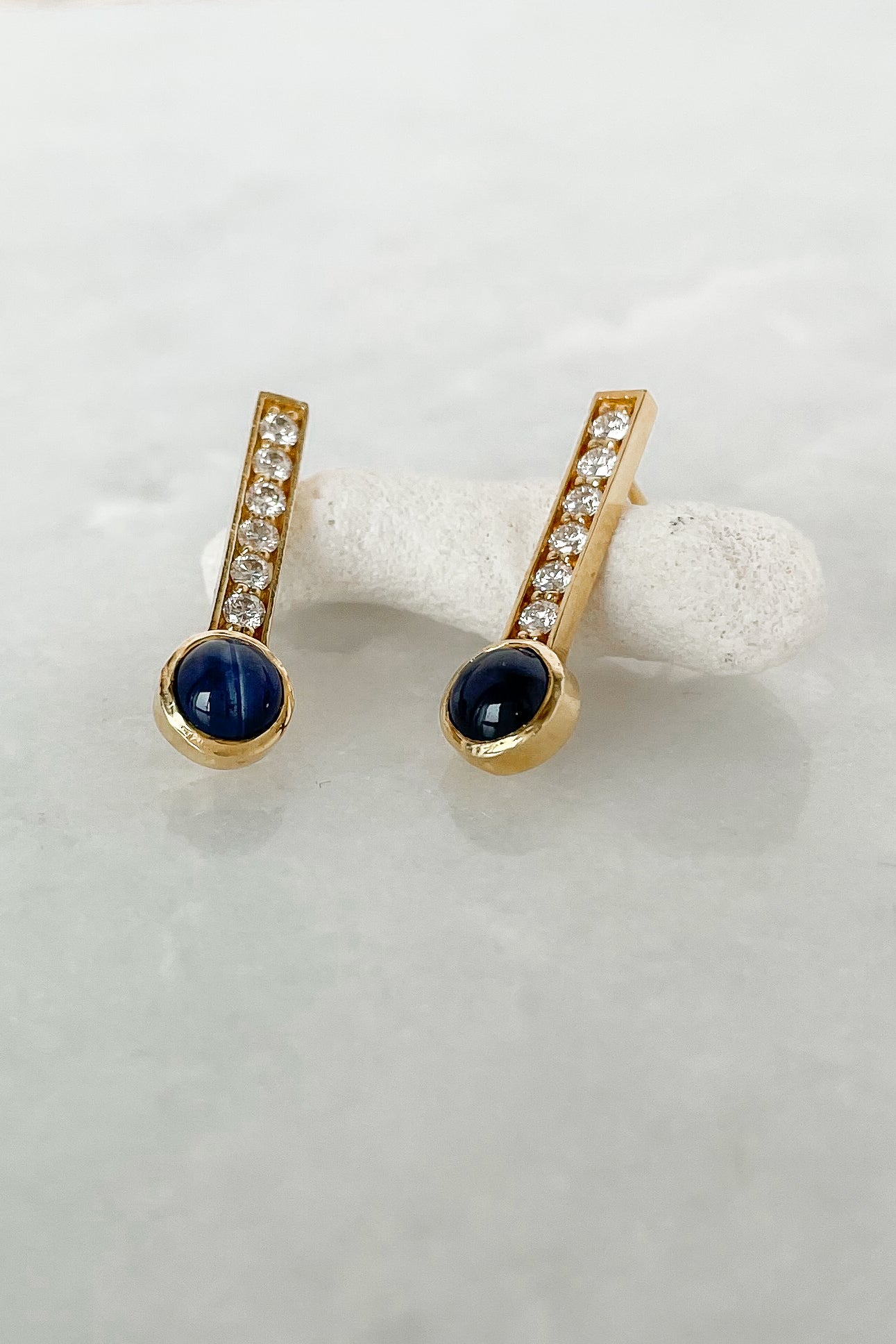 Sapphire Hayworth Earrings