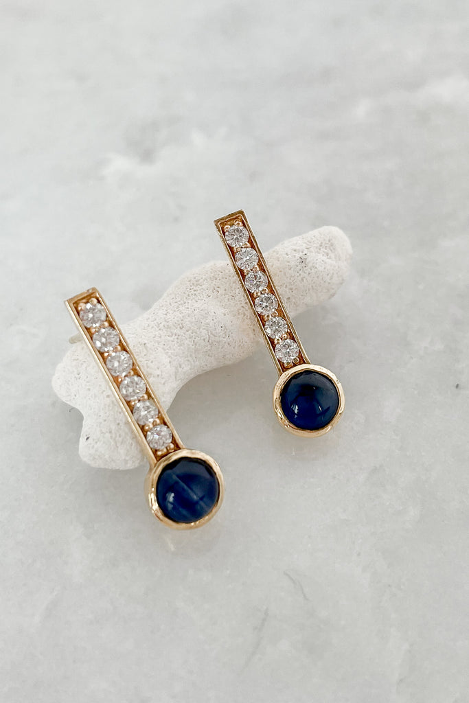 Sapphire Hayworth Earrings
