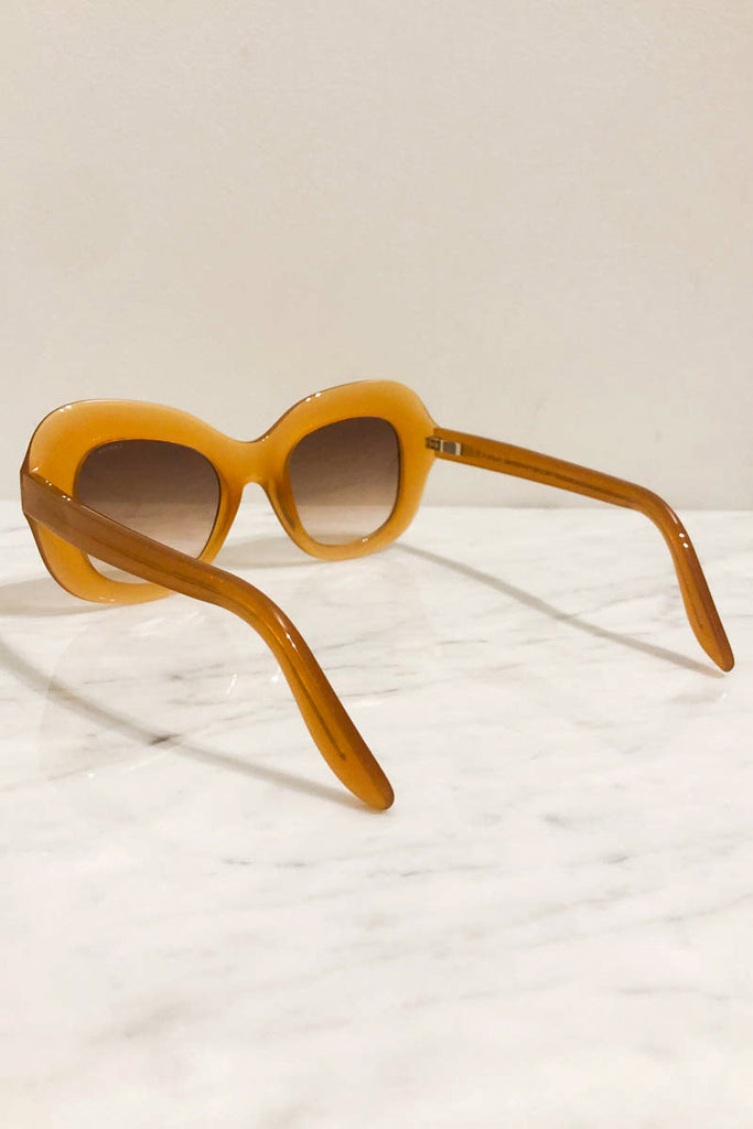Mafalda Sunglasses, Amber Gradient