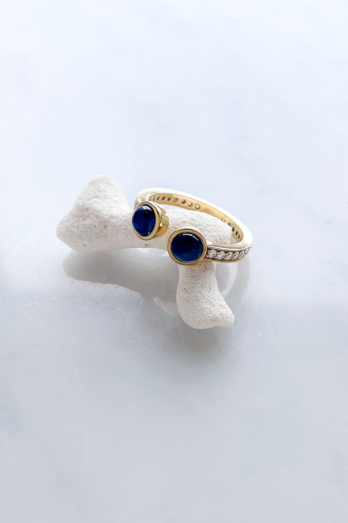 Sapphire Monroe Ring